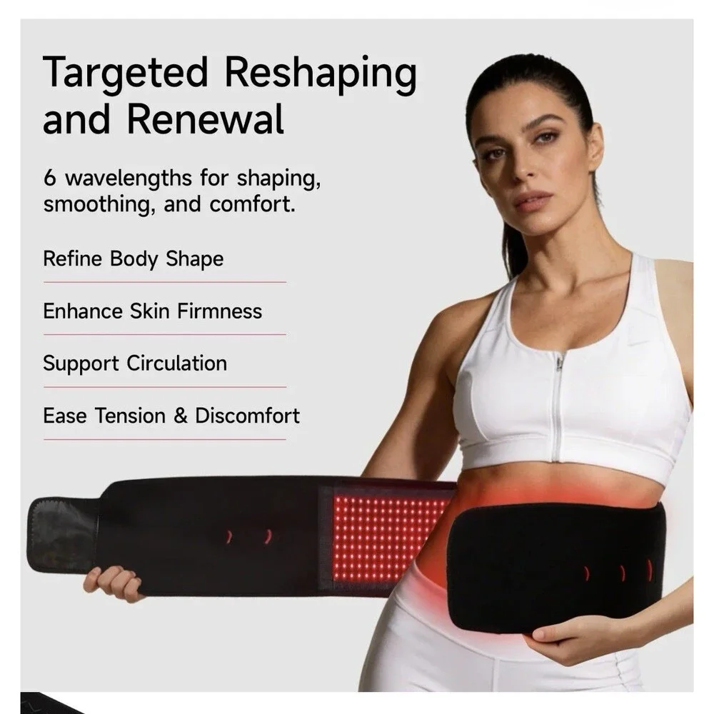 Megelin ContourLux Red Light Therapy Belt NIB